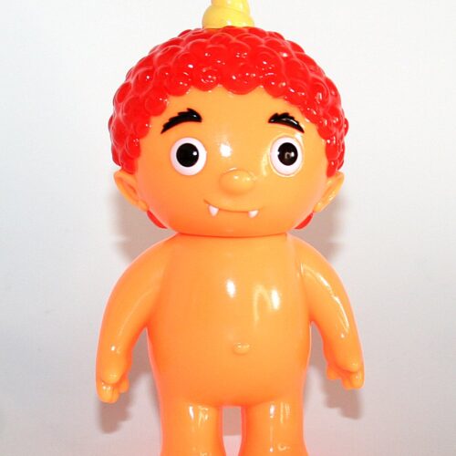 Cometdebris Freakin Orange Oni Kid