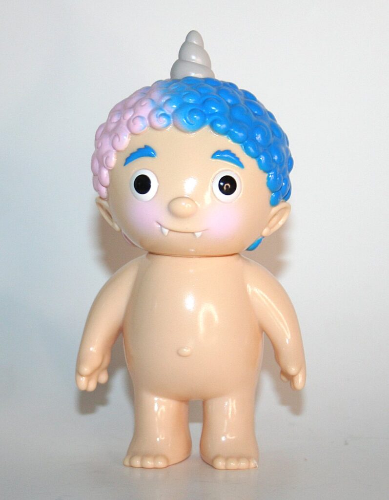 Cometdebris Pink x Blue Custom Oni Kid