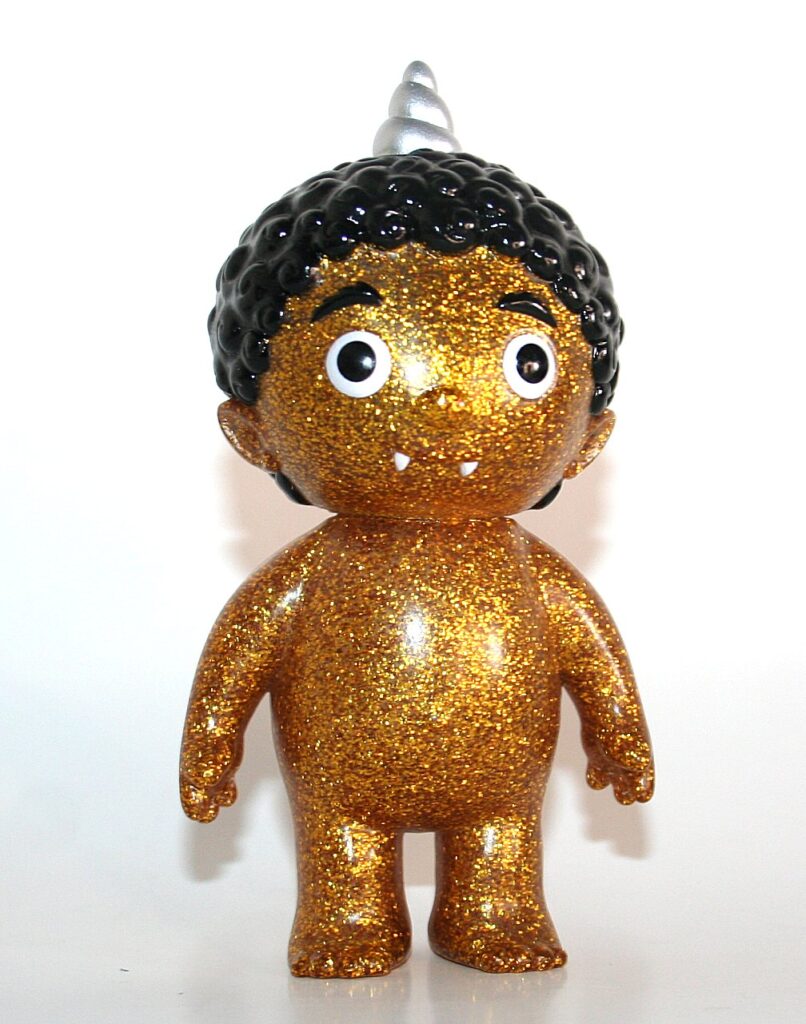 Cometdebris Uber Gold Lame Oni Kid