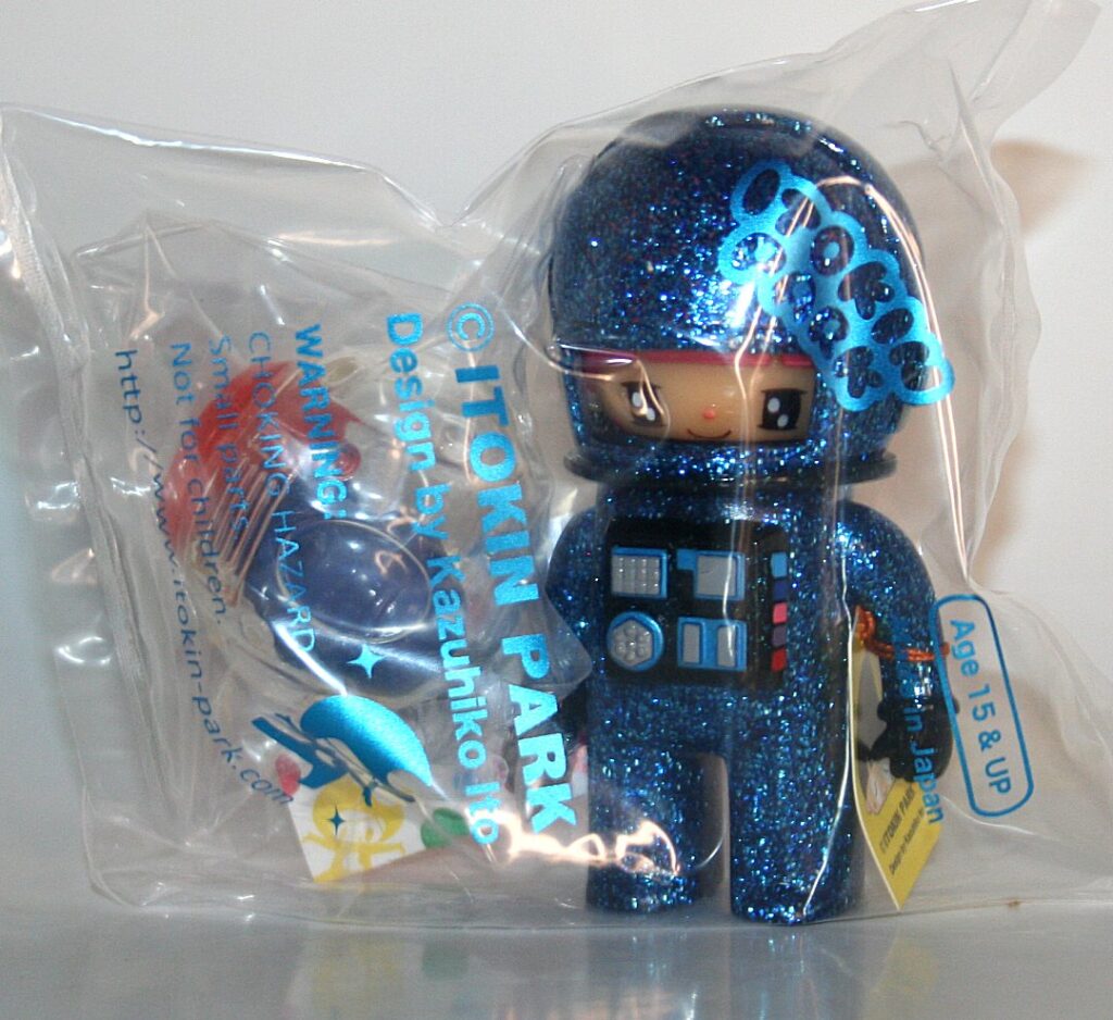 Itokin Park Blue Lame Astronaut