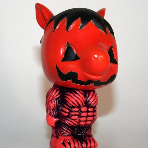 Rai Sofubi Limited Red Skullno