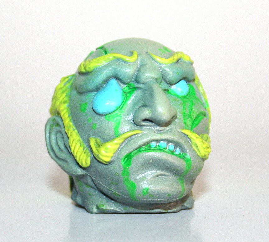 Toshi Aruimi Painted Resin Okagawa Head