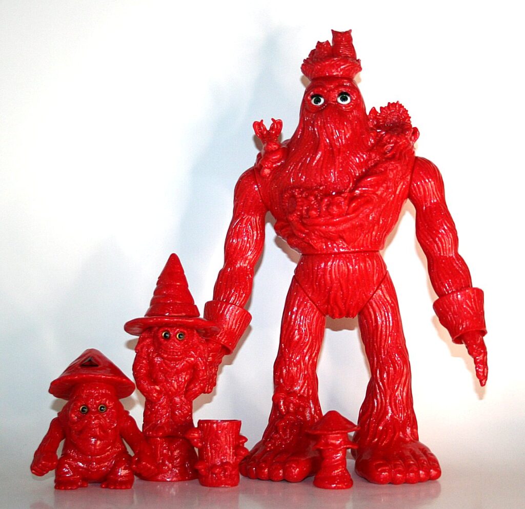 Wonder Goblin Holly Jolly Papa Squatch Deluxe Playset