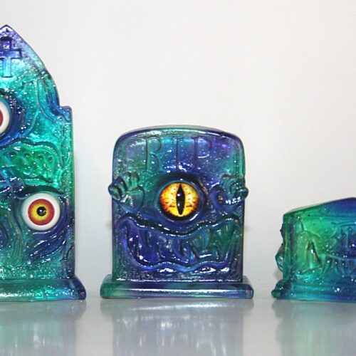 Blitzkrieg Toys Clear Blue Tombstone Set