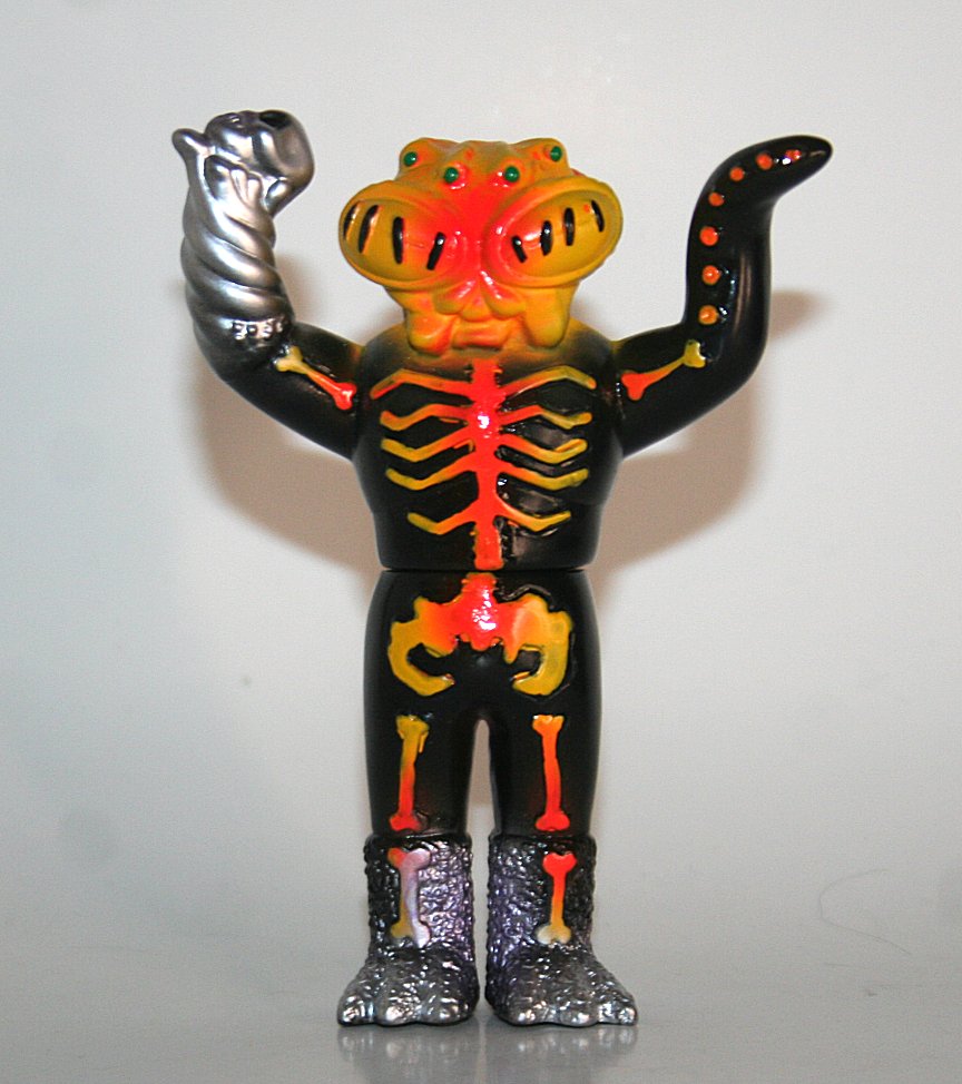 Blobpus Halloween 2014 Spooky Skeleton Kaijin