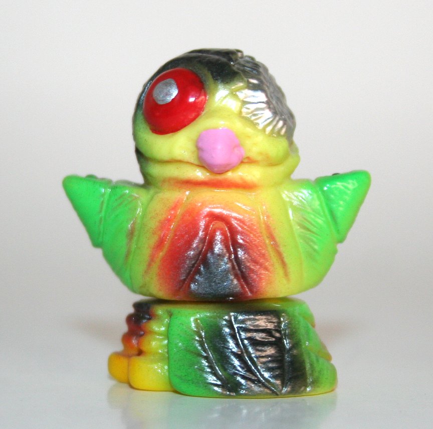 Dirt House Vinyl Yellow Robot Bird