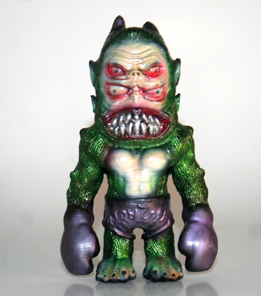 Gang of Monster Green Monkey Fighter