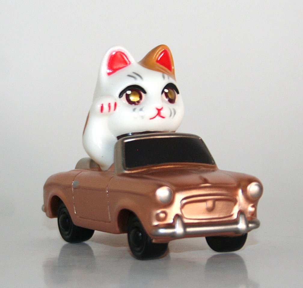 Genkosha Copper Lucky Meow Car