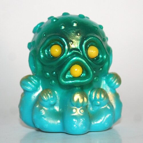 Griz Biz Teal on Blue Oozipuss
