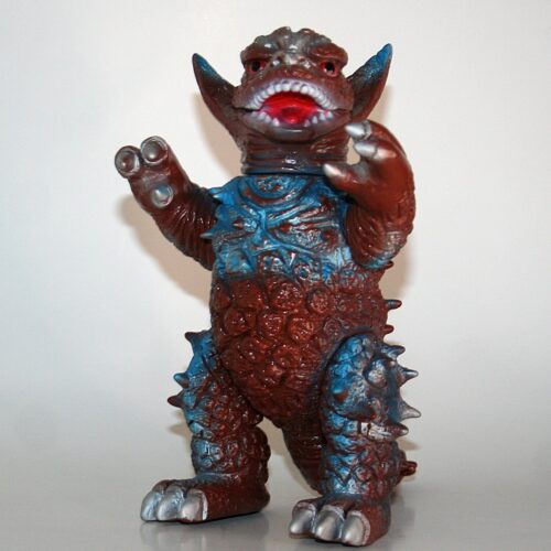 Sofubi no Pepo Brown Meteorite Monster Kyoakuzaurus