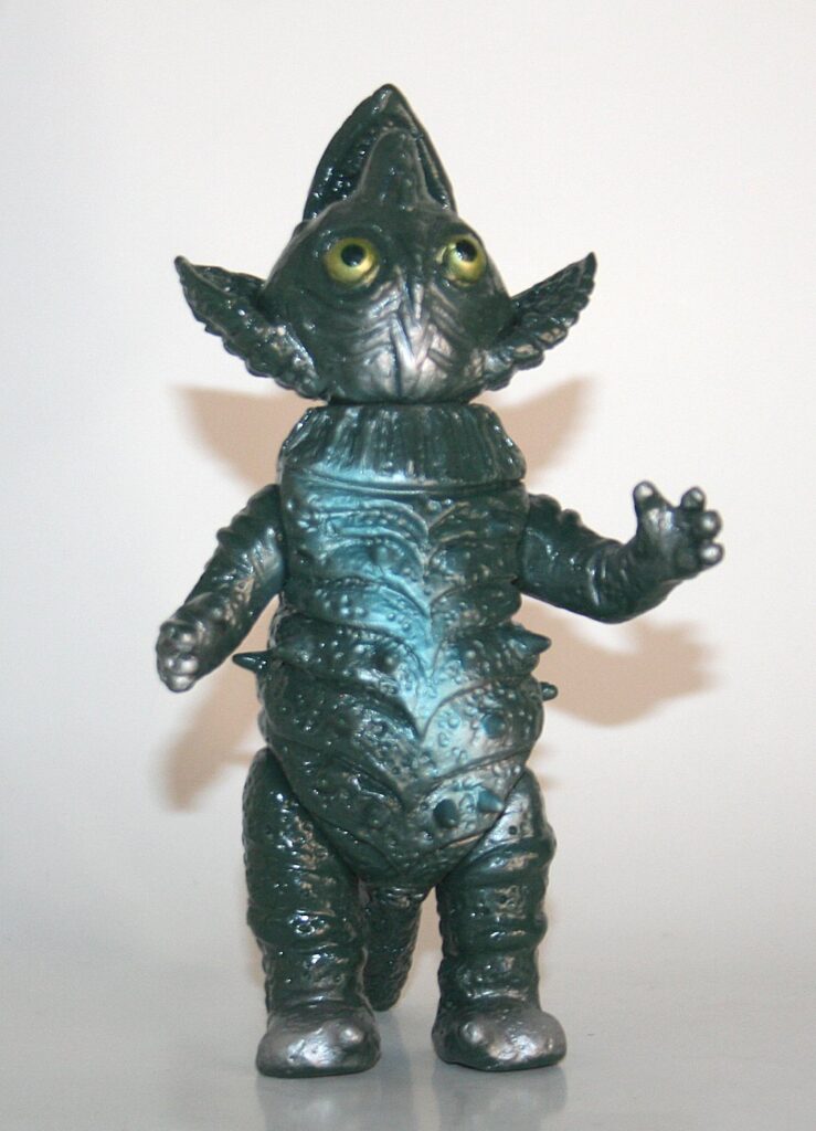 Sofubi no Pepo Green Kyoakusaurus Goso Monster