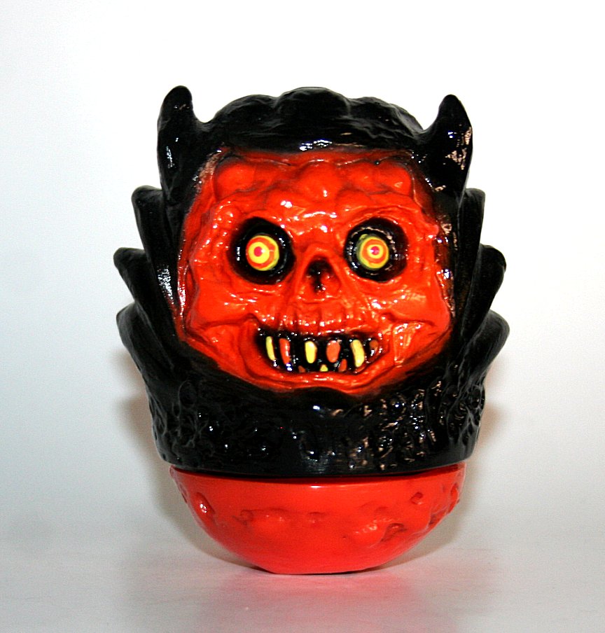The Devils Kaiju Candy Corn Bodhidogma Demon Daruma