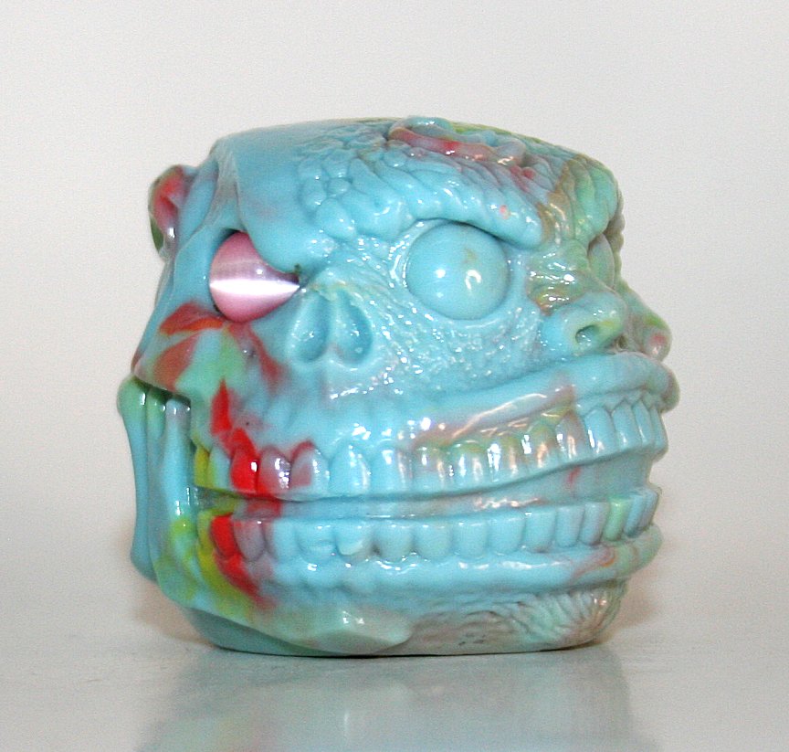 Unbox x Last Zectron Blue x Red x Green Ghoulhead