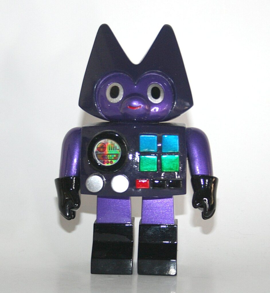 Chompton Stoodios Purple x Sparkly Vegan Robot