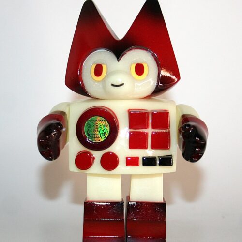 Chompton Stoodios Red on Glow Vegan Robot