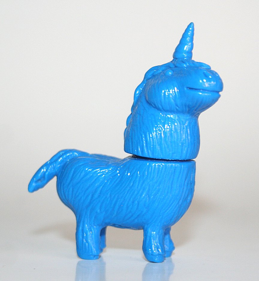 Rampage Toys Royal Blue Shaggy Unicorn