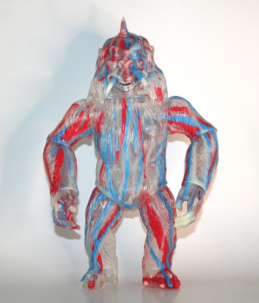 Tomenosuke Clear x Blue x Red x Glow Mammoth Kong