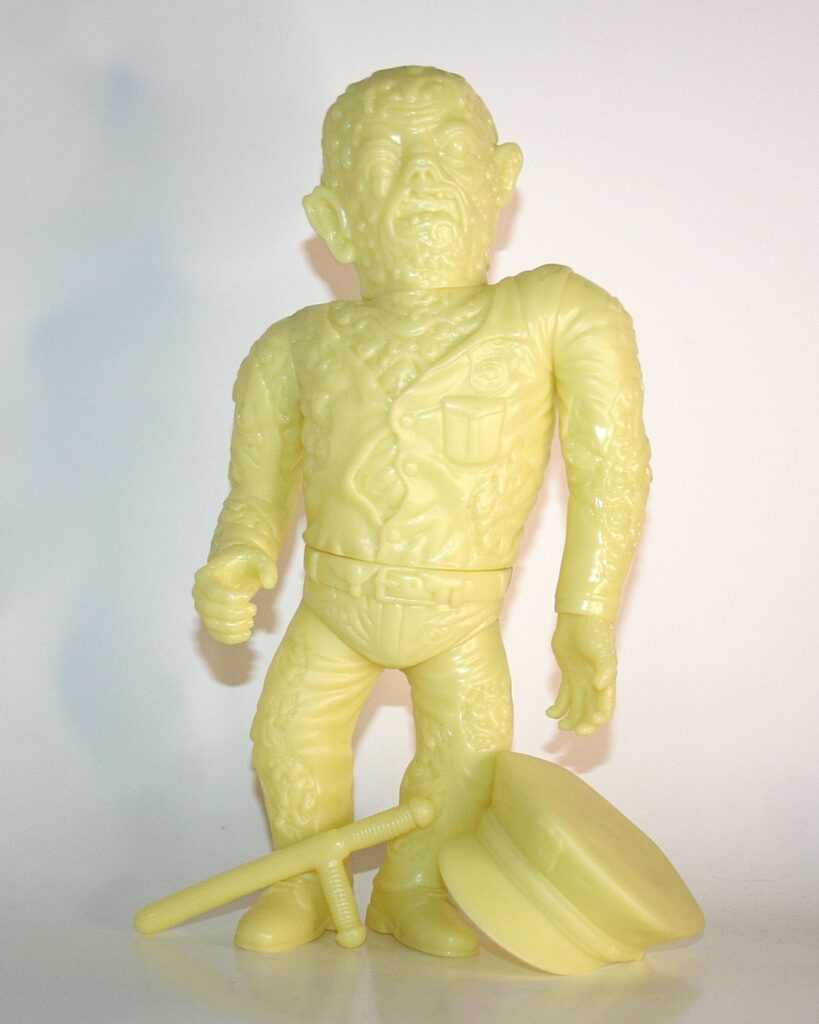 Violence Toys Unpainted Glow in Dark Mutant Cop