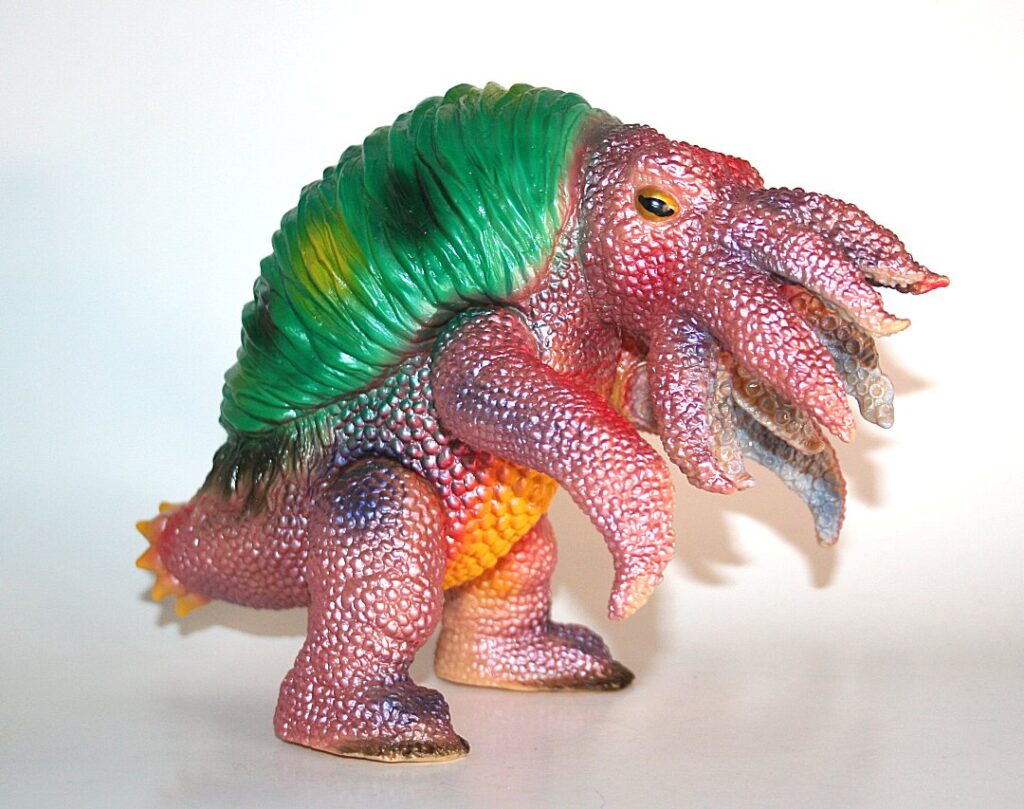 Yamomark Full Size Green Back Gorgonzola Sofubi Figure | Vicious Fun