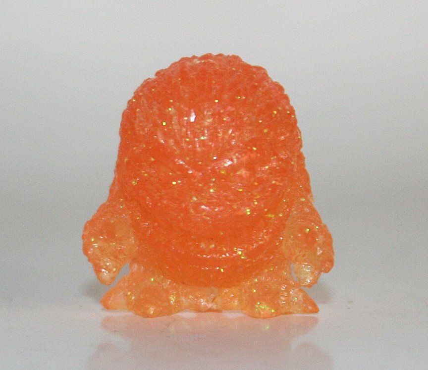 Zectron x BigmanToys Orange Lame Resin Critters