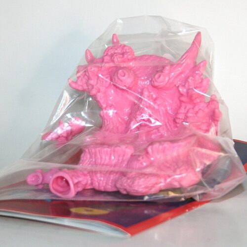 Dirt House Vinyl Unpainted Pink Monsterland Play Set