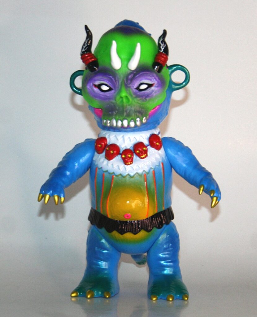 Zollmen x Punk Drunkers Blue Bobongo Sofubi Figure | Vicious Fun