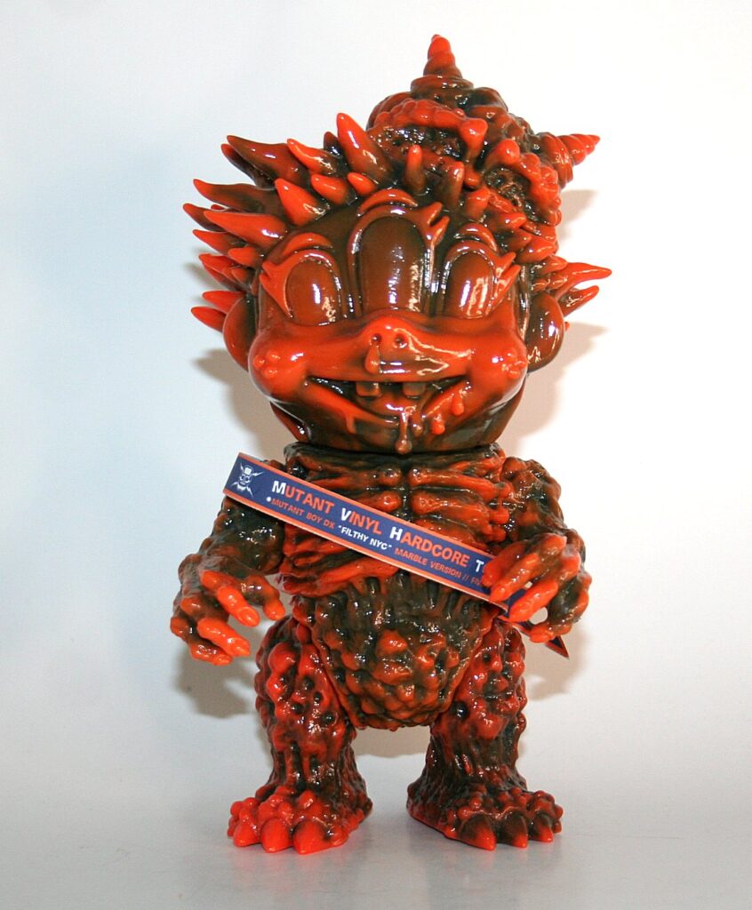 MVH Black x Orange Marbled Mutant Boy DX V2 - Loose