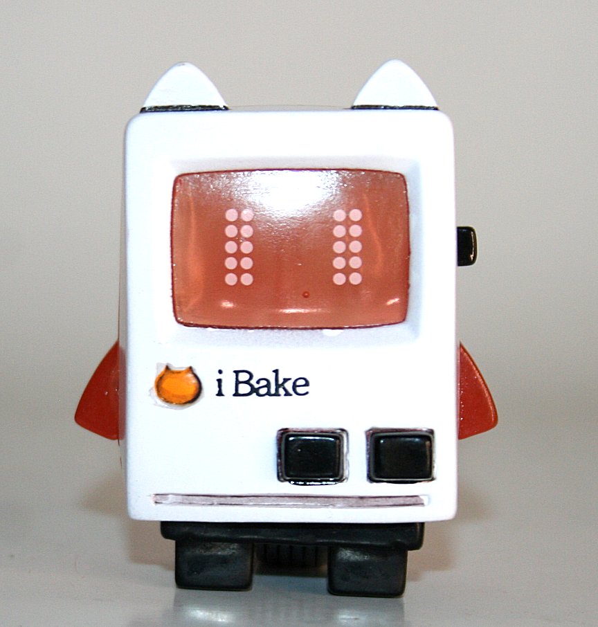 Medicom x Baketan x One Up Clear Orange I Bake Limited VAG figure