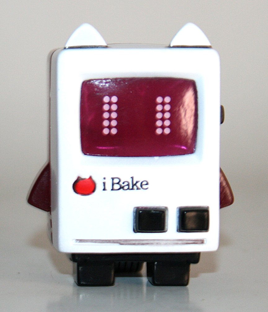 Medicom x Baketan x One Up Clear Red I Bake Limited VAG figure