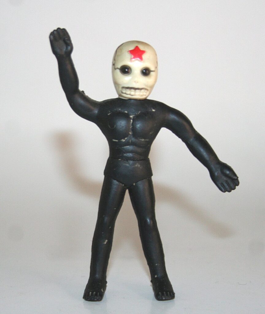 Nakajima Vintage Red Star Rubber Figure