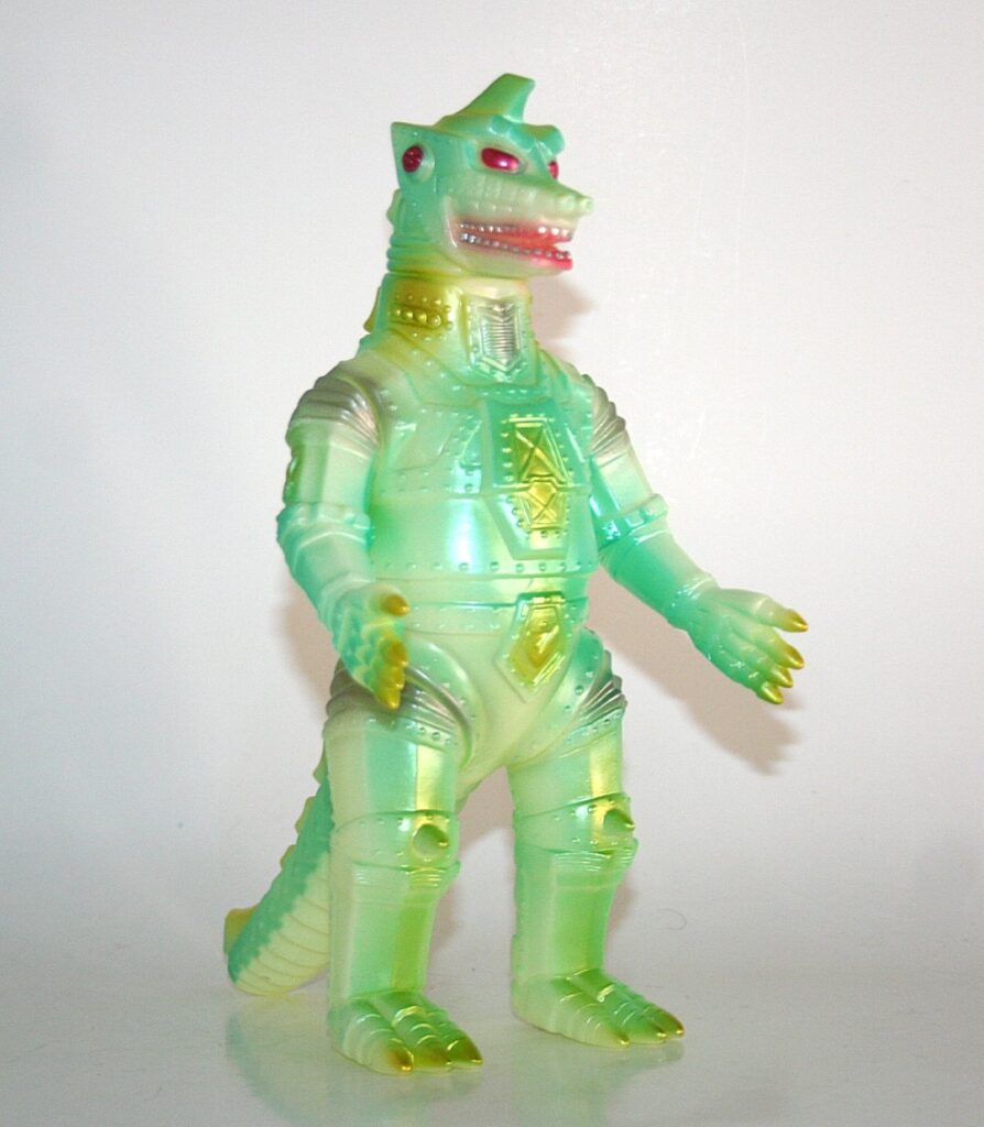Bullmark Green on Glow Mechagodzilla