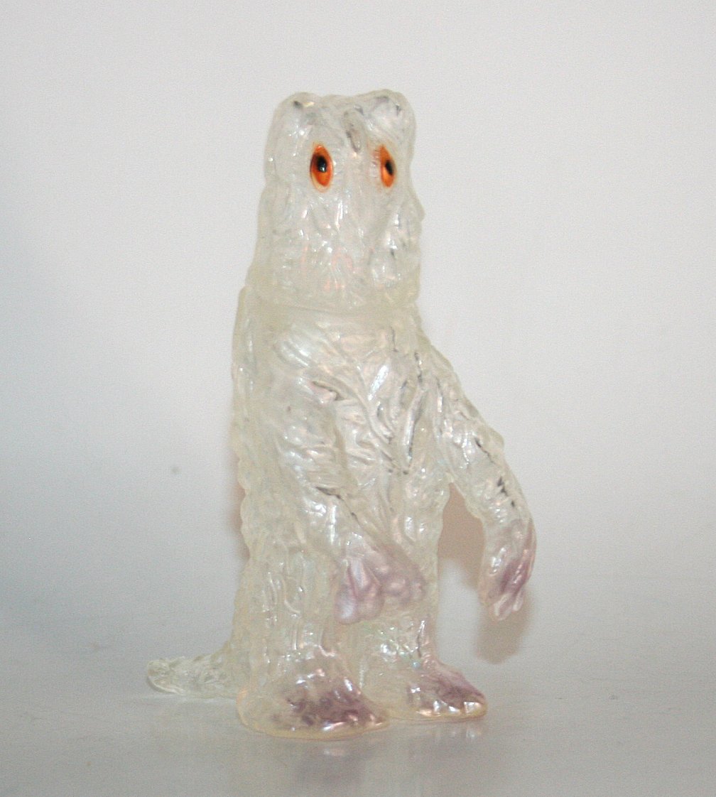 Bullmark mid size clear Hedorah pollution monster sofubi