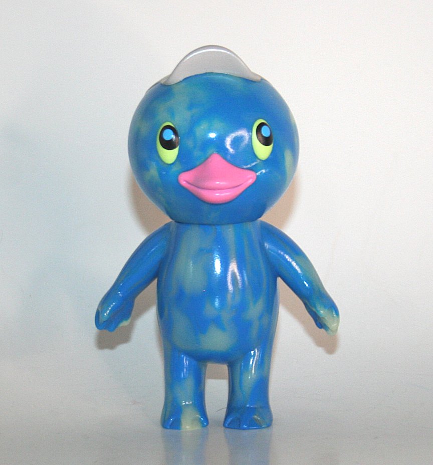 Cometdebris Painted Blue x Glow Marbled Kappa Kid