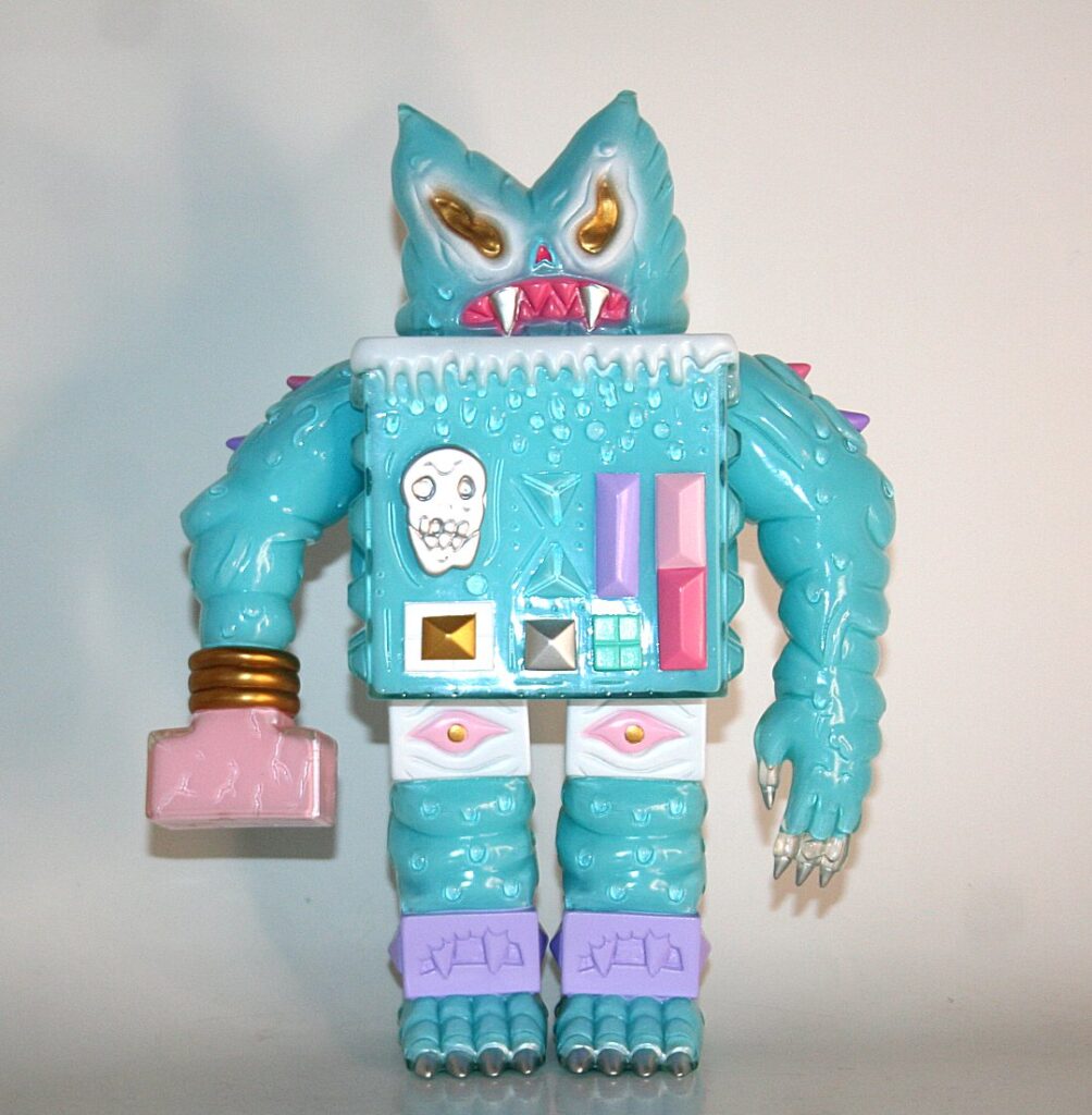 Draculazer x Chompton Blue in Clear Demon Robot