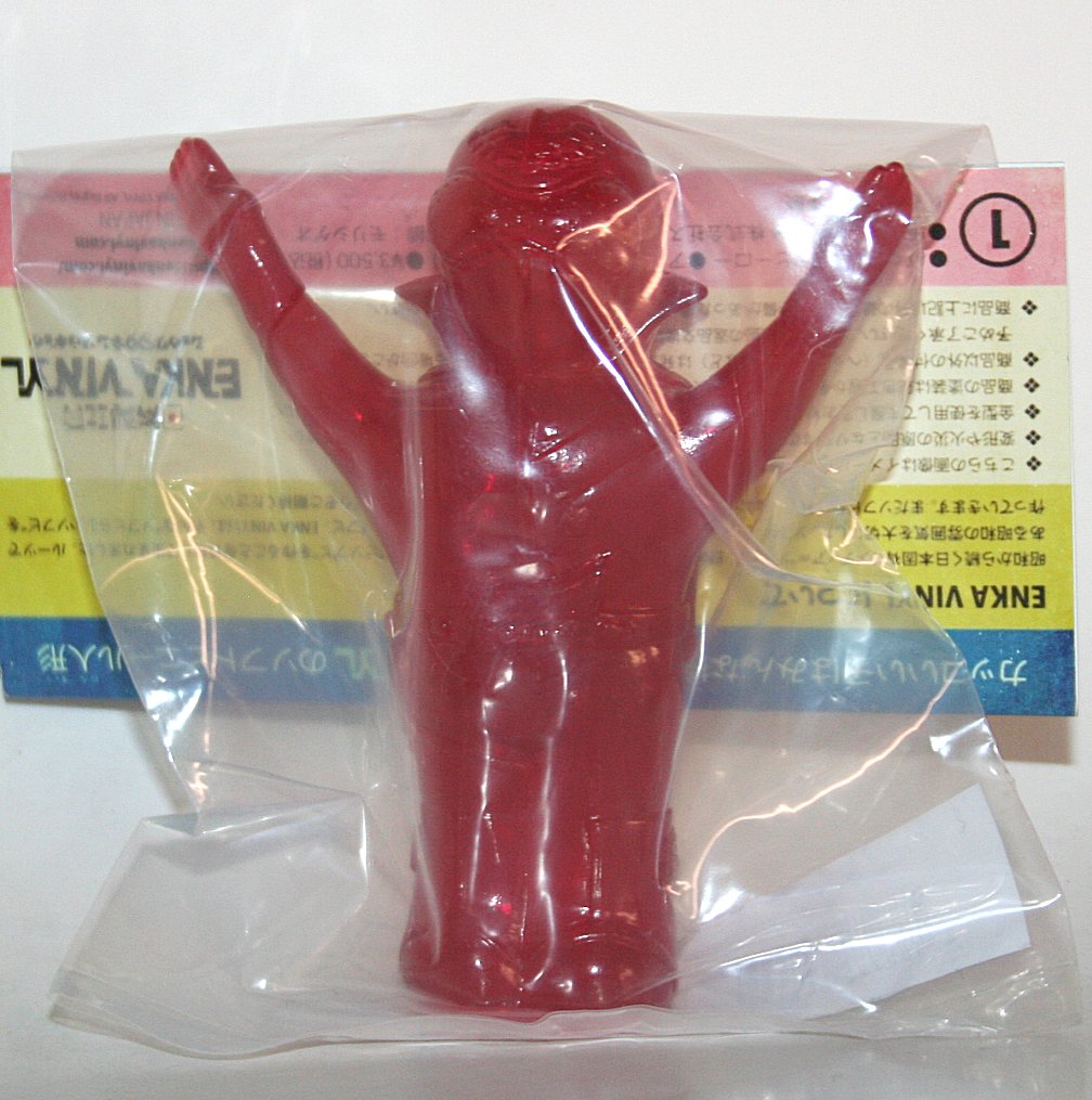 Enka Vinyl Clear Red Himitsu Sentai Gorenger Akarenger