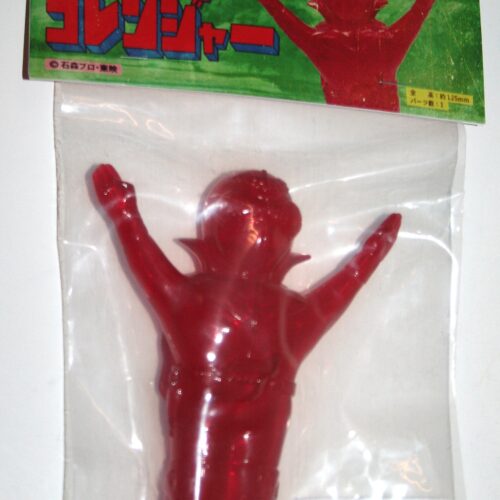 Enka Vinyl Clear Red Himitsu Sentai Gorenger Akarenger