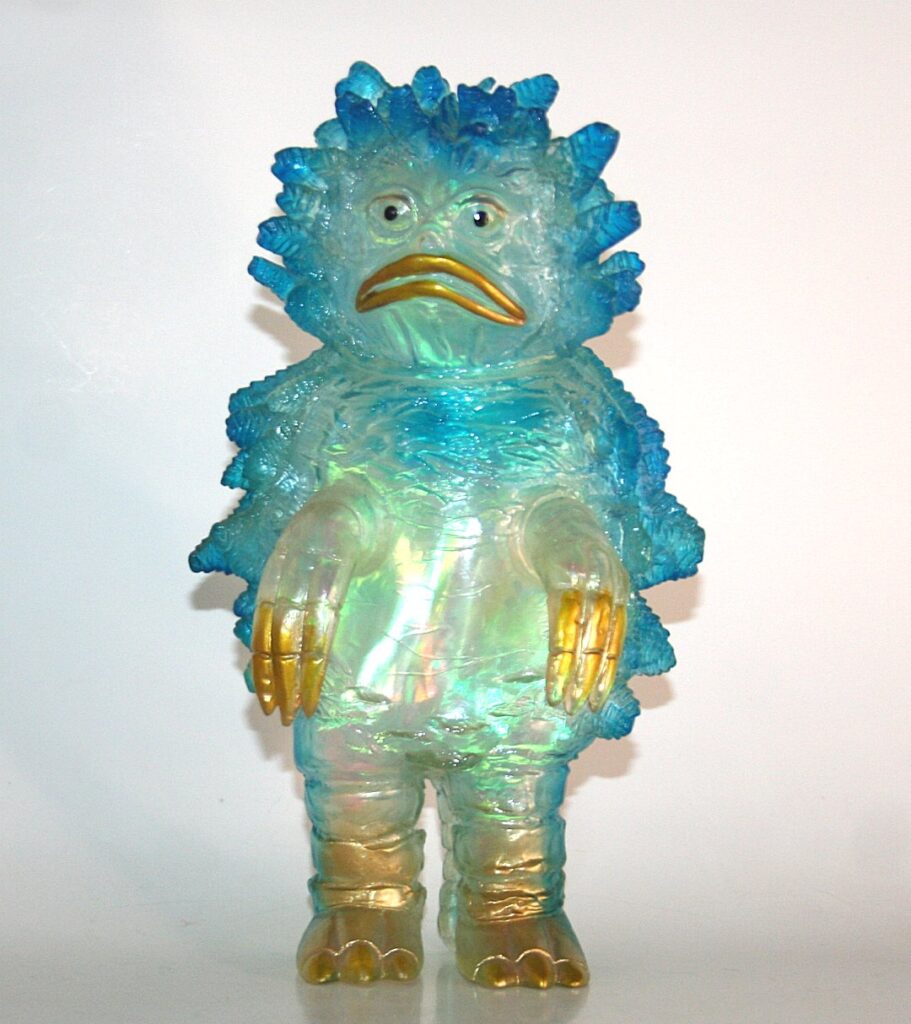 Marusan Clear x Blue x Iridescent Pigmon
