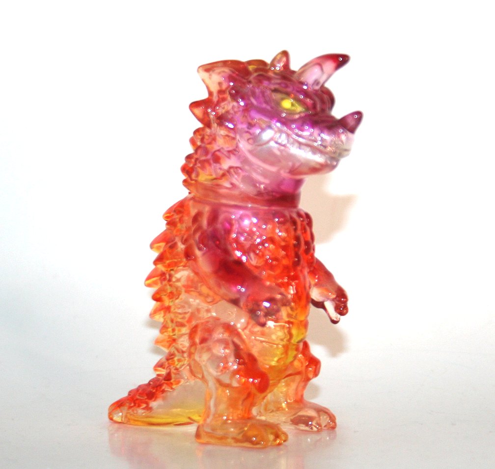 Max Toy Co Clear x Orange x Purple Mini Drazoran