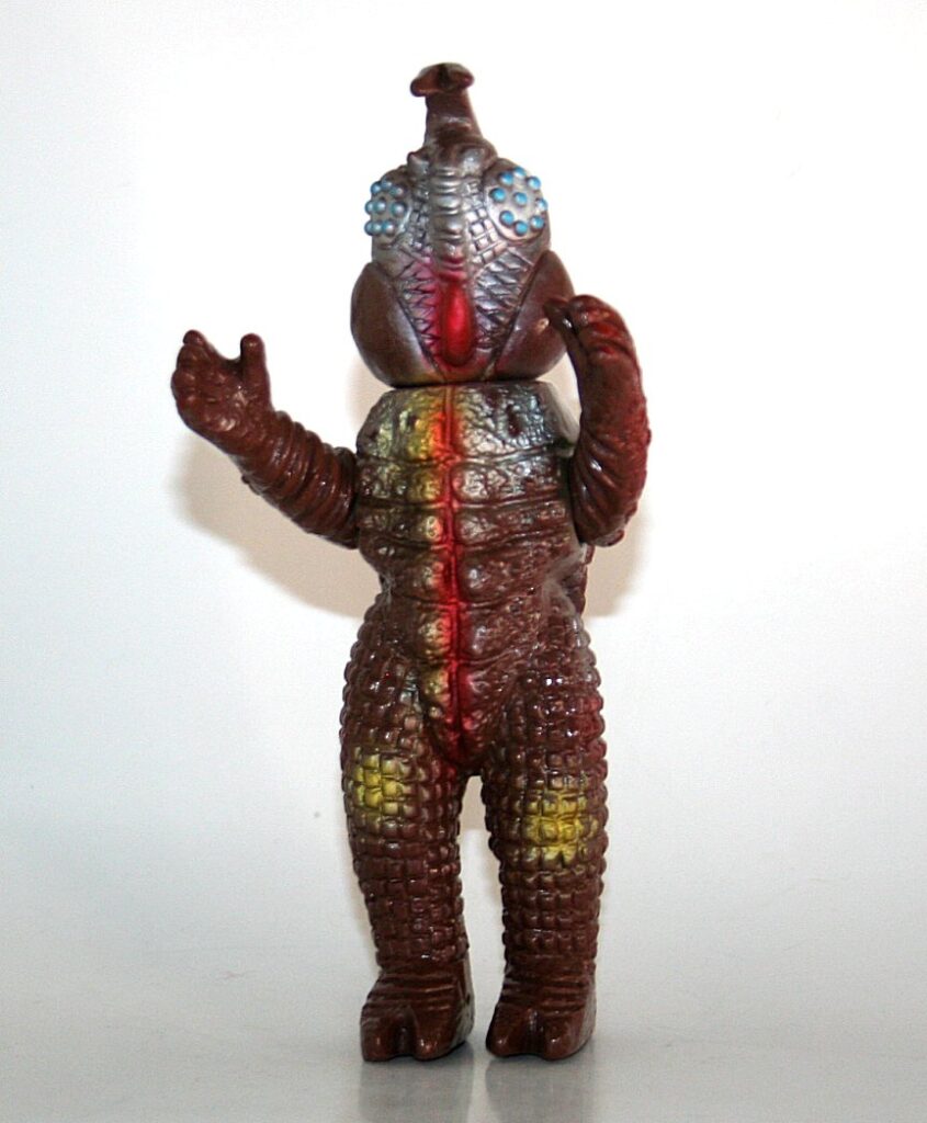 Sofubi no Pepo Brown Kyoakusaurus Zoron Alien