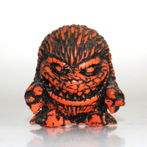 Zectron x BigmanToys Orange x Black Resin Critters