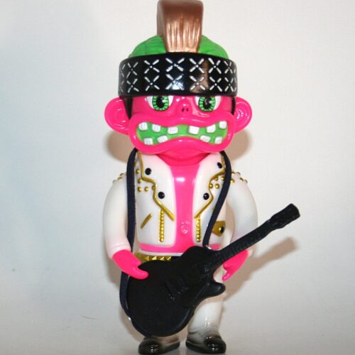 Blackbook Toy x Suicidal Tendencies Neon Pink Punk Rock Boy