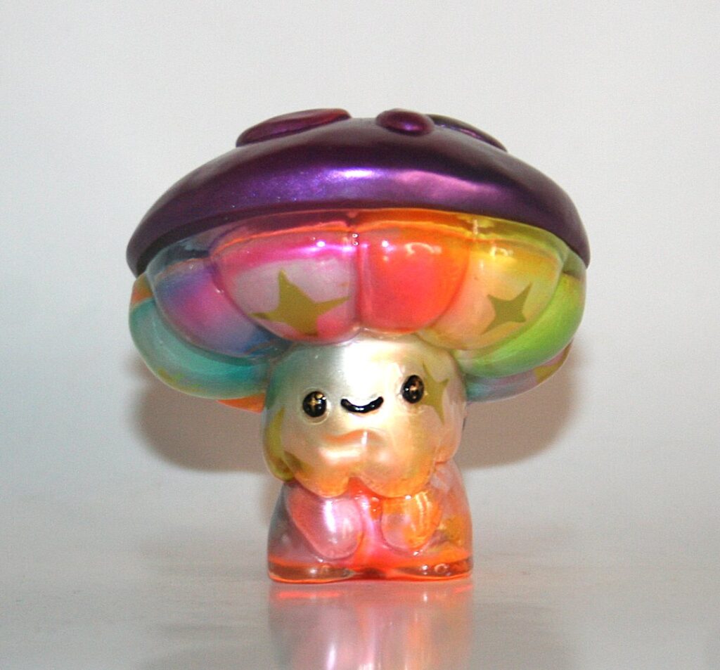 Candie Bolton x Mumbot Clear Rainbow Sparkle Shumi
