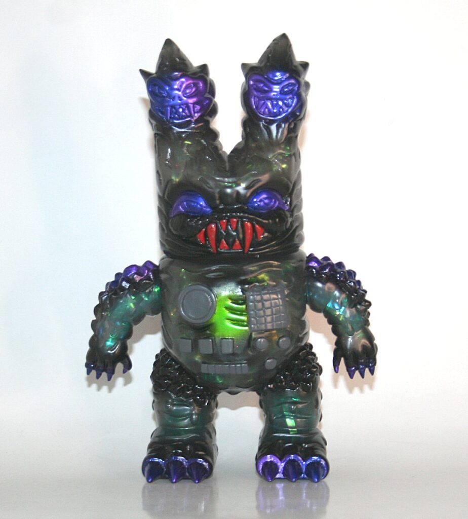 Draculazer x Chompton Clear Black Iridescent Strange Cyborg