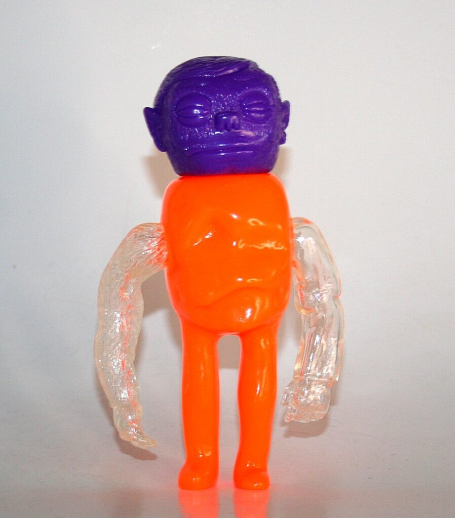 Grody Shogun Orange x Purple Wolfman Monster