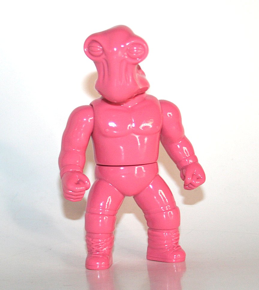 Healeymade Bubblegum Pink Hammerhead Wrestler - Loose