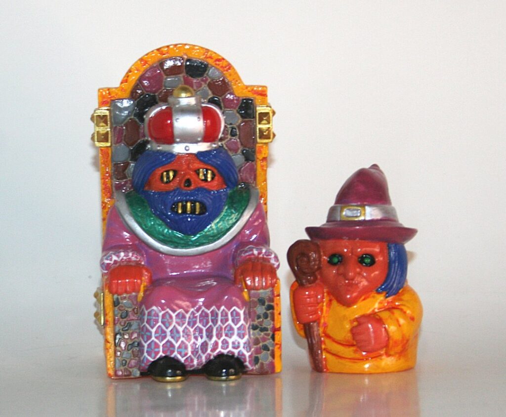 KtoKto Custom Painted Emperor Hades and Witch