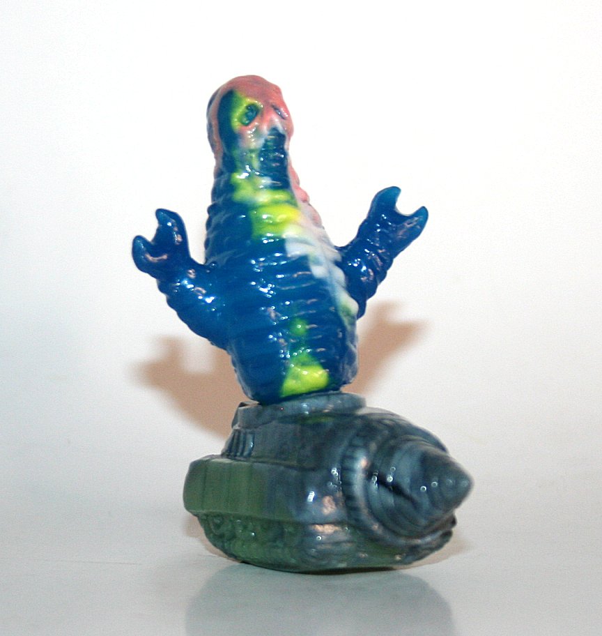 Rampage Toys Clear Blue Marbled Galtan Tank