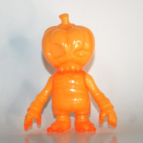 Secret Base Double Pour Orange GID Pumpkin Brain