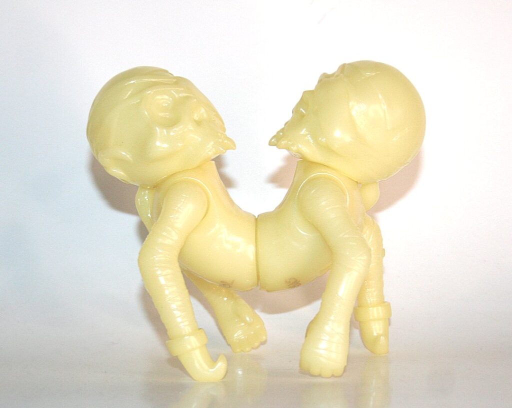 Secret Base x Pushead 52 Weeks Blue Crete Siamese Skullpirate