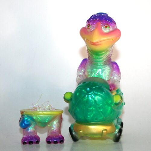 Secret Handshake Toys Clear x Iridescent Kappa Briner